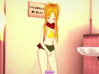 Yuna catches Rikku masturbbting - FFX-2 Hentai Porn Video