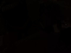 White girl, big ass tease 