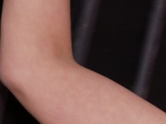 Mia´s Dirty Nasty Glory Hole Handjob with Thick Cum Blowjob and Cum Eating