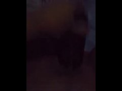 Fucking her horny pussy with TV REMOTE CONTROL till she cum and squirt