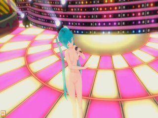 (3D Hentai) Hatsune Miku sings and dance naked (はつね ミク、, 初音 ミク, Vocaloid)