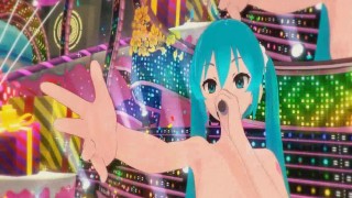 (Hentai 3D) Hatsune Miku tańczy i śpiewa nago