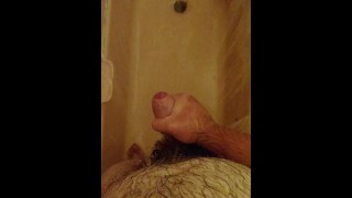 cum shots in the shower