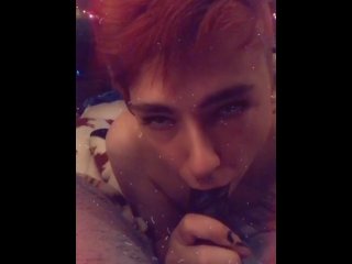 I suck bbc dildo +ahegao