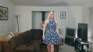 Just showing off my pretty dress