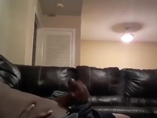 Quick wank before roommate gets_home