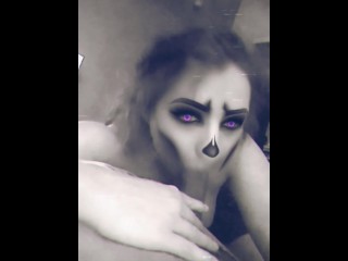 Halloween Snapchat Dick Sucking