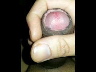 Stroking my Dick until I Cum
