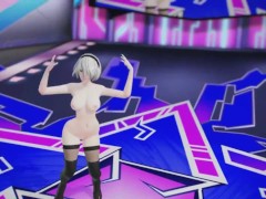 [MMD]2B Nier Automata-Cyber Thunder[by RaxSHIRO]