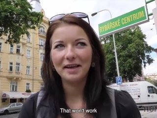 HUNT4K. Denisse doesnt like boring BF but wants to fuck stranger