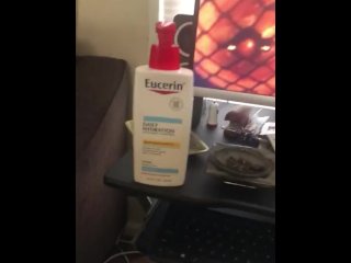 Jerking watching pornhub