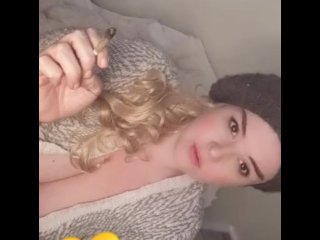 bbw, sexy girl, smoking, german
