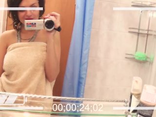 tease, short hair, solo female, webcam