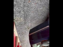 Peed My Jeans at the Storage Shed