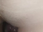 Close up squirt while doggie by smoking hot pinay 