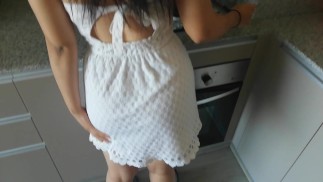 Encuentro a mi cocinando