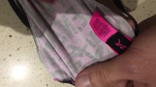 Nice Smell From Sisters Panties Make Me Cum Fast