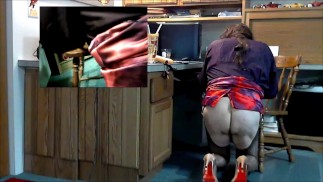Kimmi Bounces On Her Dildo and Cums