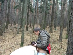 милфы гуляют в осеннем лесу, красивый минет, сперма в рот - Screenshot 14 of 16 - Mom Hd