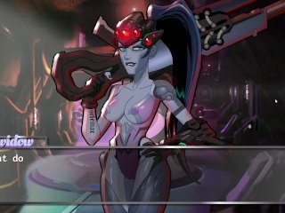 Widowmaker Catched me and almost fucked me!