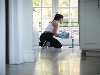 ADULT TIME - Caught Jerking Off By Busty Maid Angela White! screenshot number 1