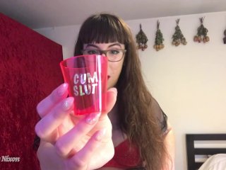 Doing Shots Of Cum CEI