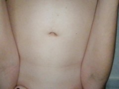 Cum in panties of a girl from Tinder on a first date