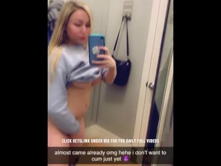 Wet Pussy Masturbation In Public Fitting Room
