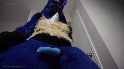 Lucario Filling up ANOTHER CONDOM, then Removes the Condom and Cums AGAIN!