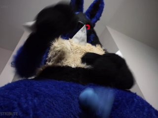 Lucario Filling up ANOTHER CONDOM, then Removes the Condom and Cums AGAIN!