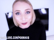Preview 1 of ATHENA MAY SUCKS BIG COCK & FUCKS BEFORE TAKING CUMSHOT ON HER TONGUE