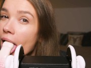 Preview 2 of ASMR  Bunny Marthy sucking dick DELETED VIDEO  Bunny_Marthy