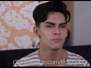 Preview 1 of GayCastings Casting Agent Fucks Latin Newcomer Ass