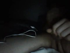 Buttnaked Masturbating at Night in Bed Solo & Assfingering; No Audio/No Cum