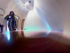 try Rubbersfinest Mask with Mouthfeature with MD-Latex Cyborg Suit