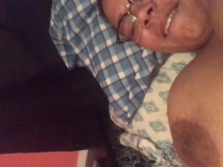 BBW masturbation on Snapchat