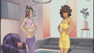 Pocket Waifu Leilani And Fae Painter's Pleasure Special Story Clips