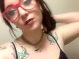 Strip and Piss 13 -Alternative girl Ahegao face