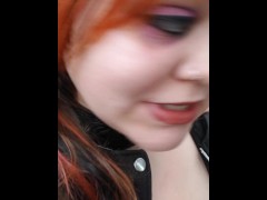 Naked under my jacket while in public 