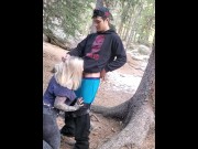 Preview 3 of My Man Bends Me Over In A Public Forest