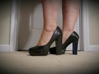 Black heels