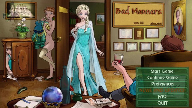 Frozen Nude Disney Cartoons - Let's Fuck Disney's Frozen Bad Manners Uncensored Gameplay Episode 2 -  Pornhub.com