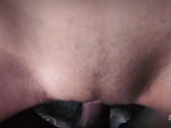 Risky Public Sex Teens in a Tent at Crowded CAMPING. Cum on tits