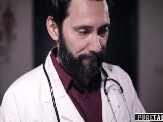 PURE TABOO Fertility Doctor Creampies Desperate Woman In Front Of Husband screenshot number 2