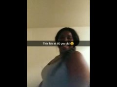 Thick ebony bouncing