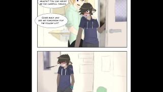 Unknown Gay Furry Comic's A Visit To The Vet