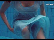 Preview 5 of Underwater skinny teen Piyavka Chehova