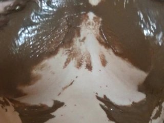chocolate breast massage