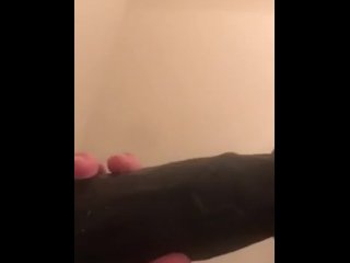 black dildo, slut wife, verified amateurs, blowjob