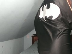 Bat  OC Cosplay fishnets Striptease Preview by Angelic Jada ManyVids